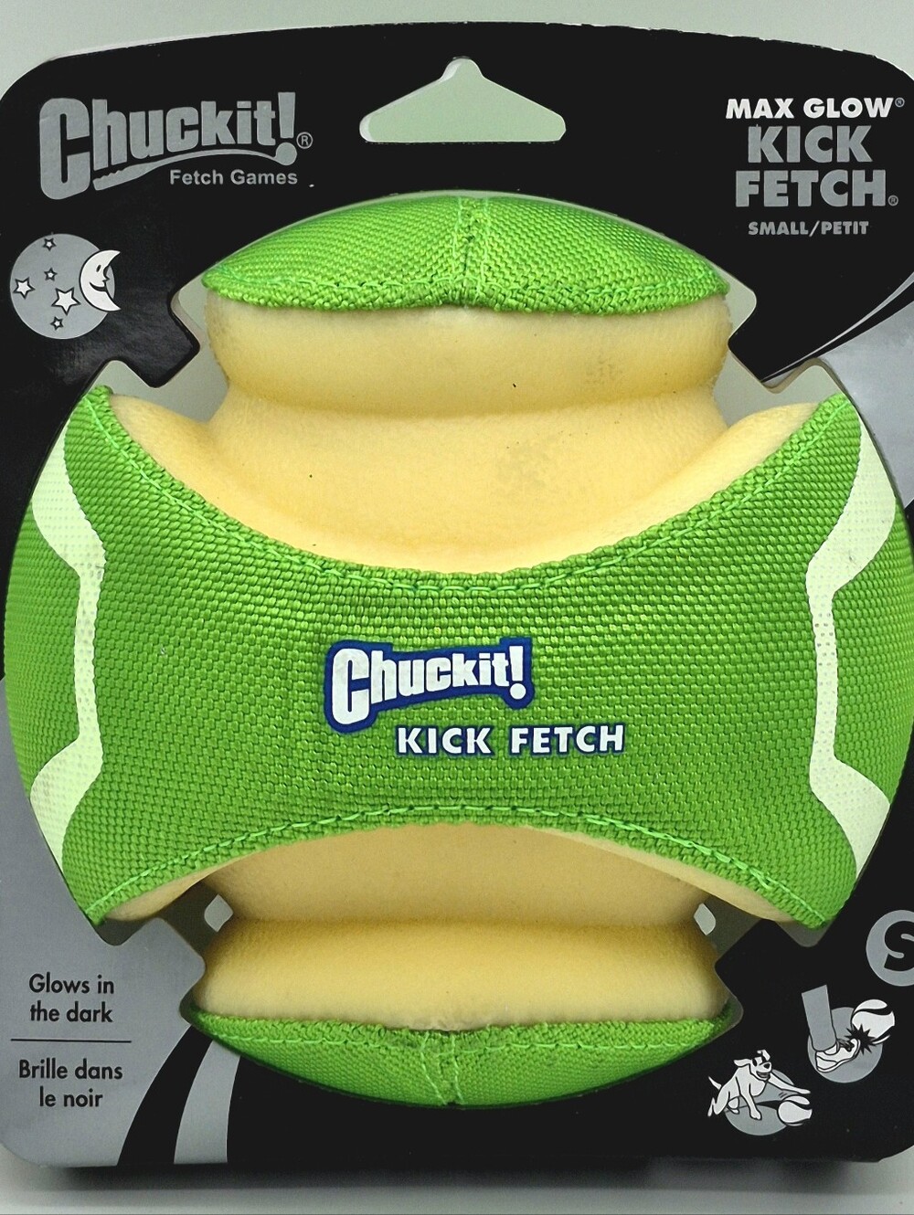 Chuckit! Max Glow Kick Fetch Small 5.5” Dog Toy New